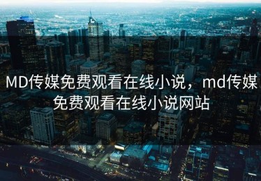 MD传媒免费观看在线小说，md传媒免费观看在线小说网站